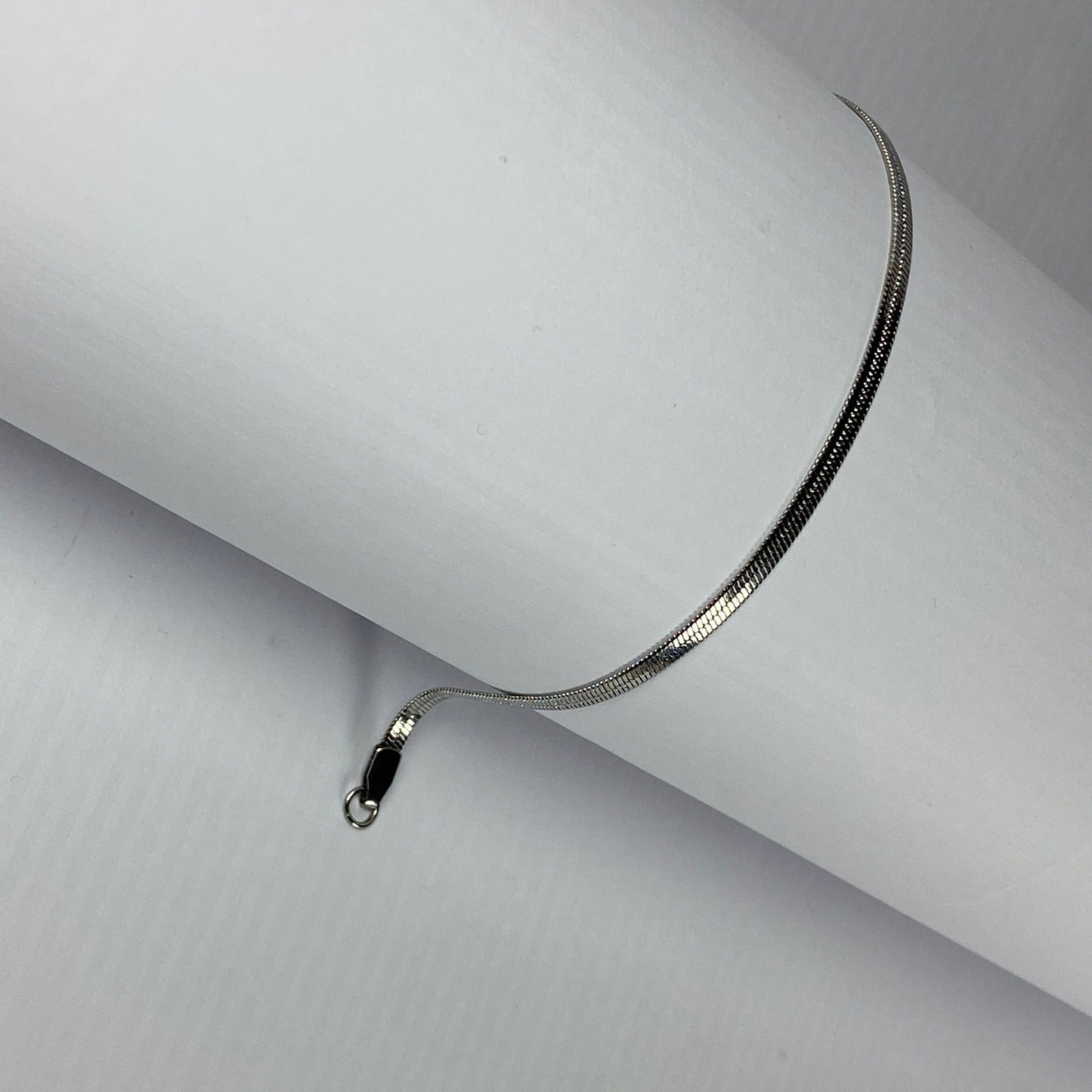 Silver Snake Chain Bracelet