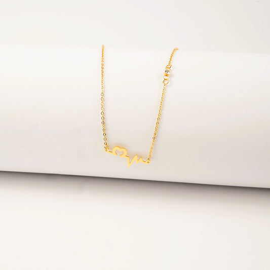 Heartbeat Pendant Necklace