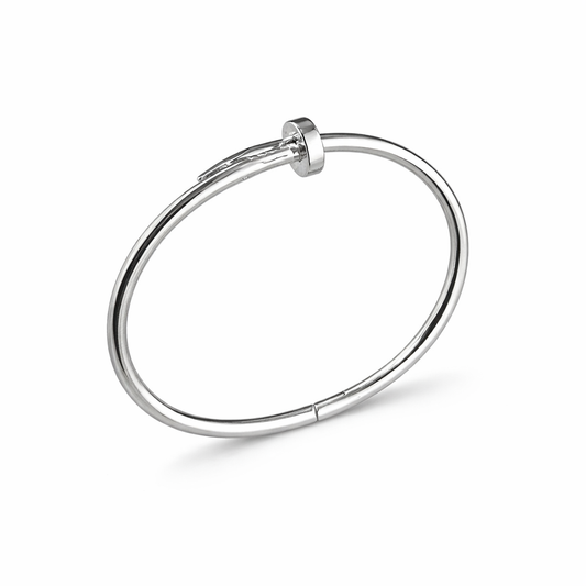 Minimalist Screw Bangle Bracelet