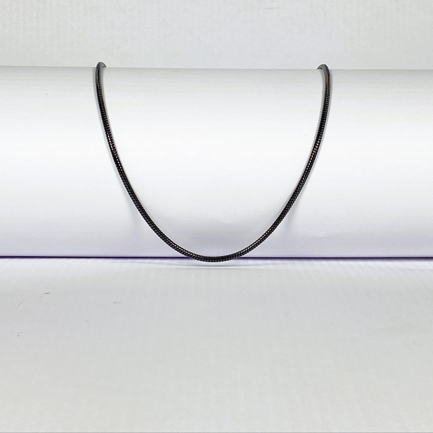 Black Snake Chain Necklace