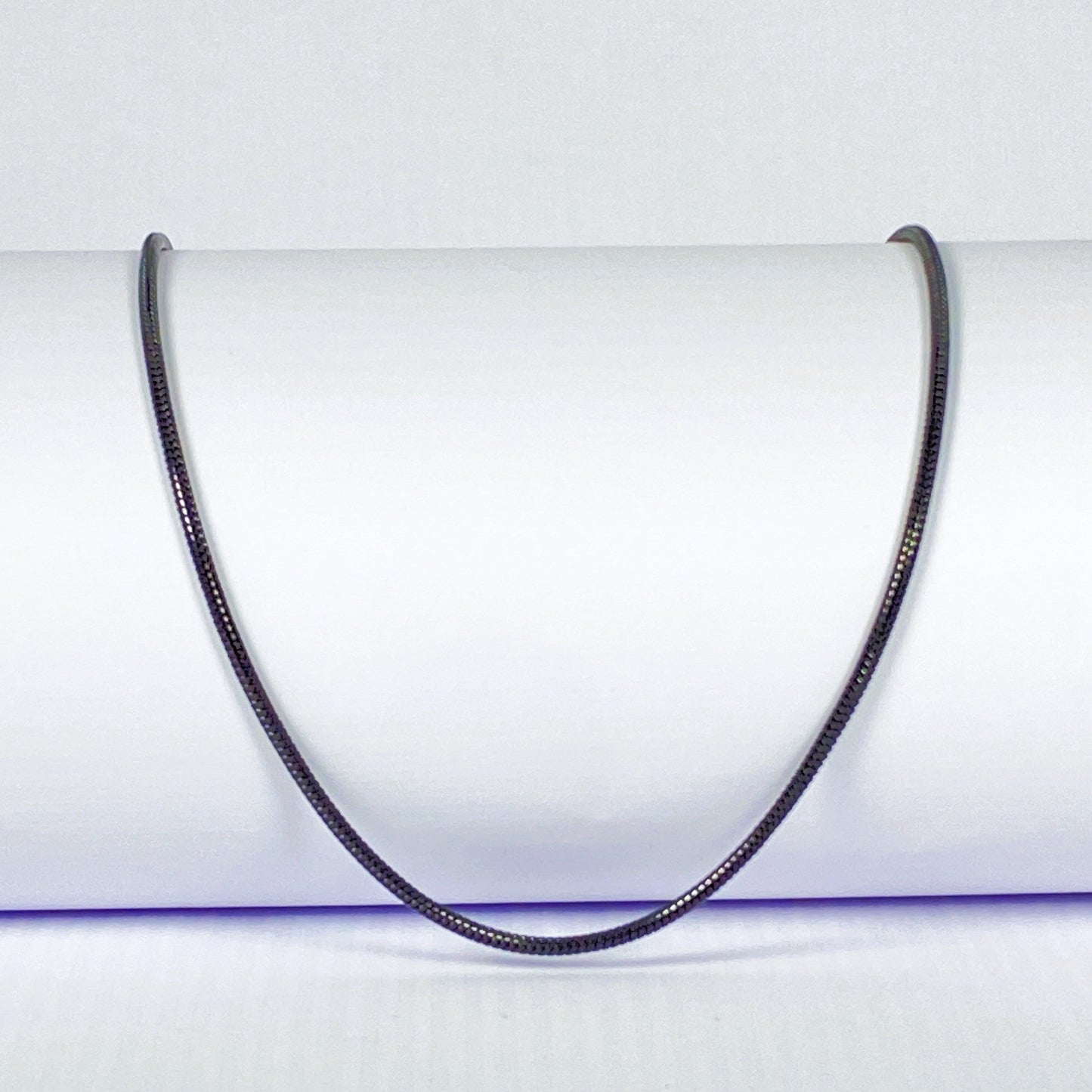 Black Snake Chain Necklace