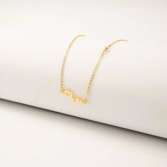 Heartbeat Pendant Necklace