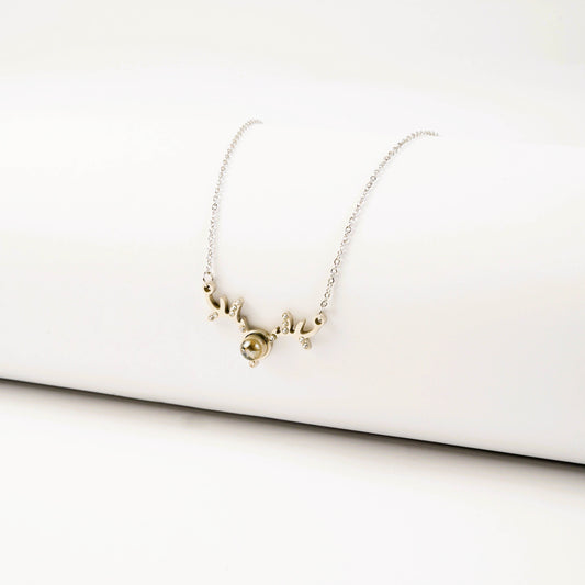 Reindeer Pendant Necklace